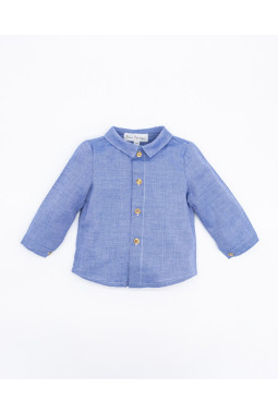 CAMISA OXFORD AZUL