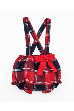 RANITA TIRANTES TARTAN ROJO...