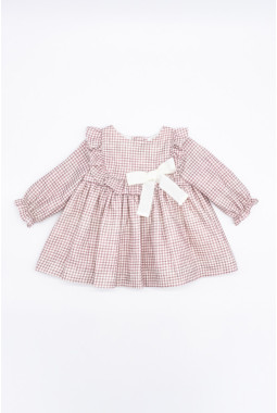 VESTIDO MINI CUADROS VICHY...